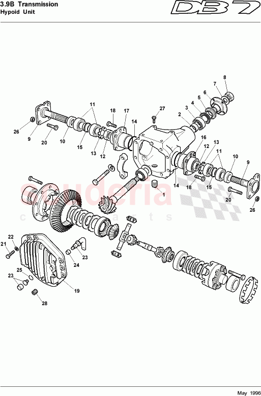 Hypoid Unit of Aston Martin Aston Martin DB7 (1997)