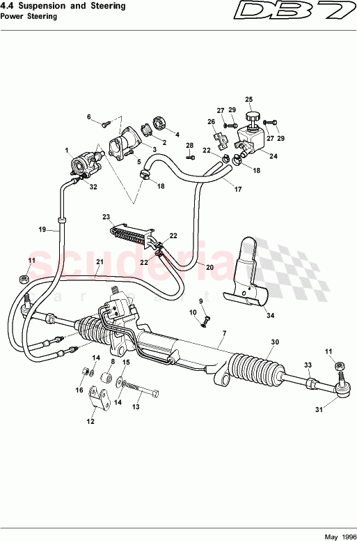 Power Steering of Aston Martin Aston Martin DB7 (1997)