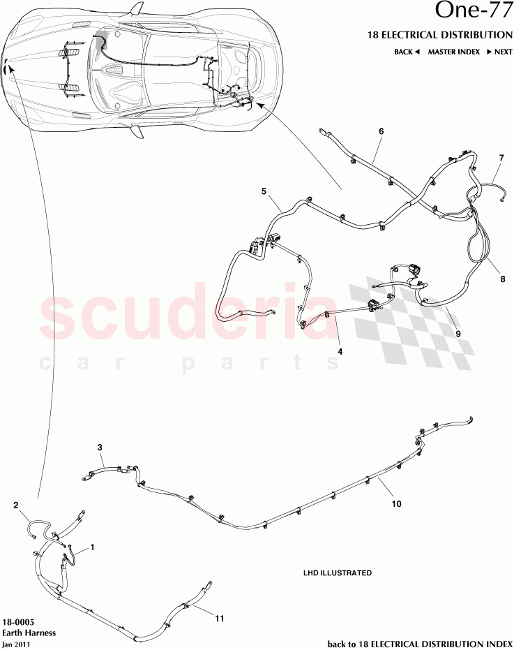 Earth Harness of Aston Martin Aston Martin One-77