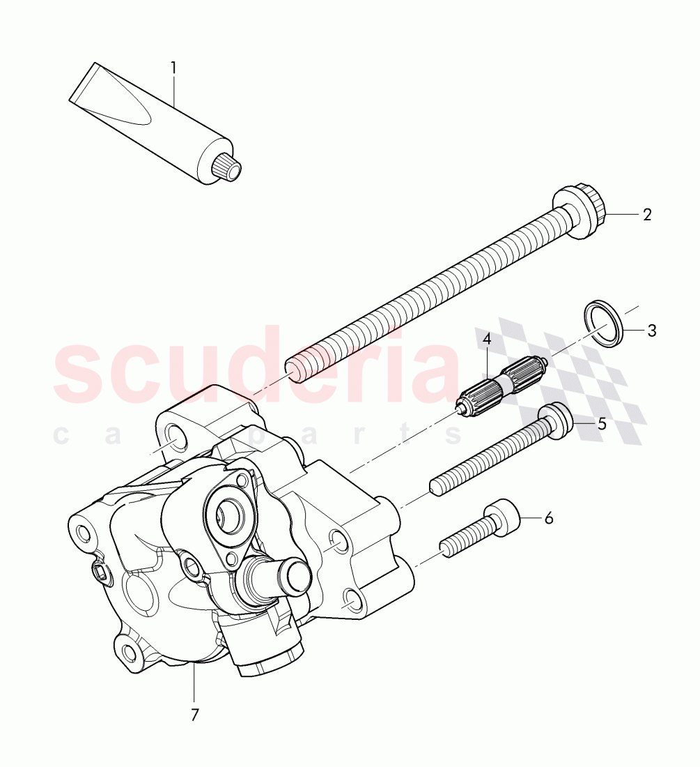 power steering pump of Bentley Bentley Continental GT (2011-2018)