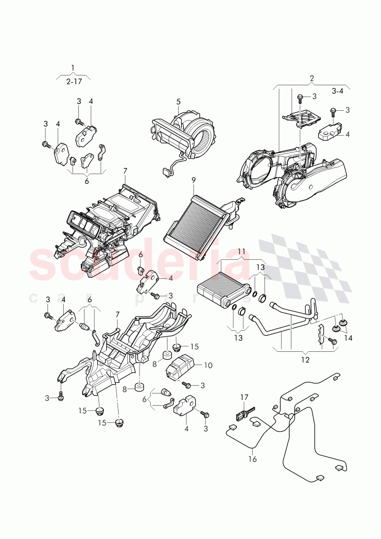 air conditioner with electronic regulation of Bentley Bentley Bentayga (2015+)