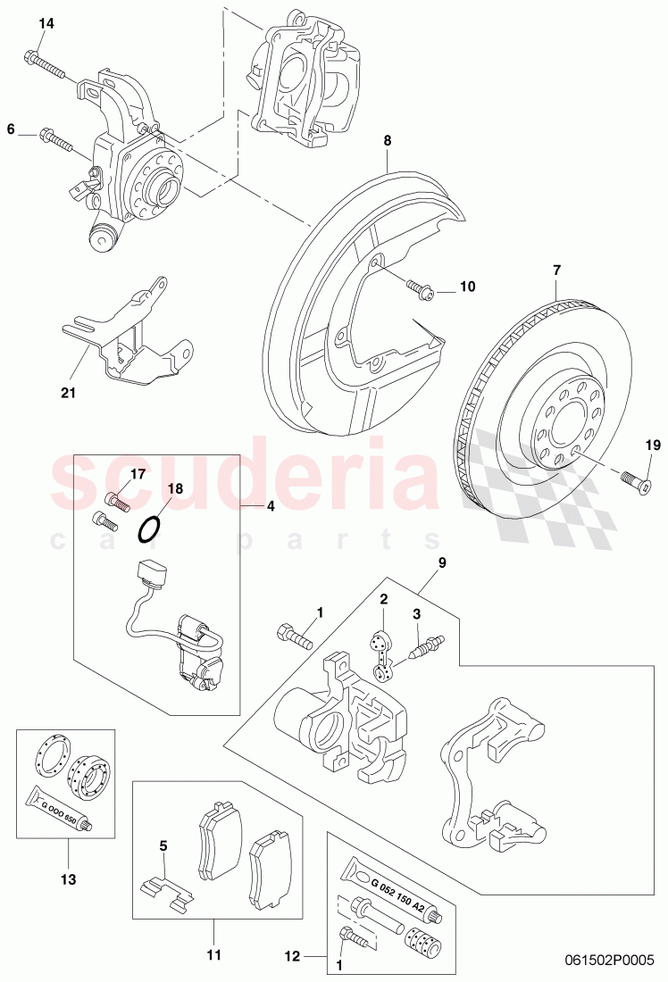 brake disc, for vehicles with ceramic, brake disc, D - MJ 2008>> of Bentley Bentley Continental GT (2003-2010)