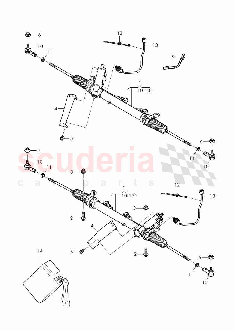 power steering of Bentley Bentley Mulsanne (2010+)