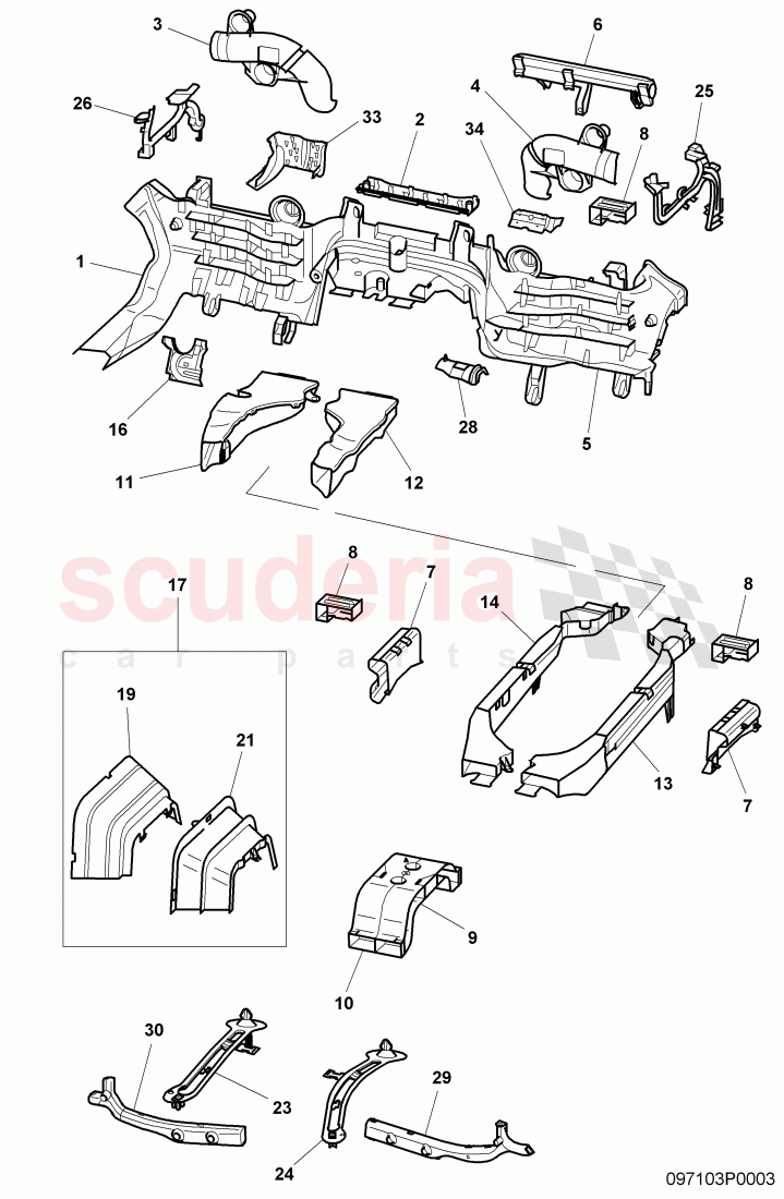 wiring conduit of Bentley Bentley Continental Supersports (2009-2011)