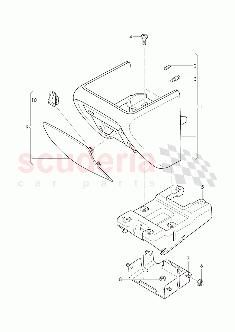 center console of Bentley Bentley Continental Supersports Convertible (2017+)