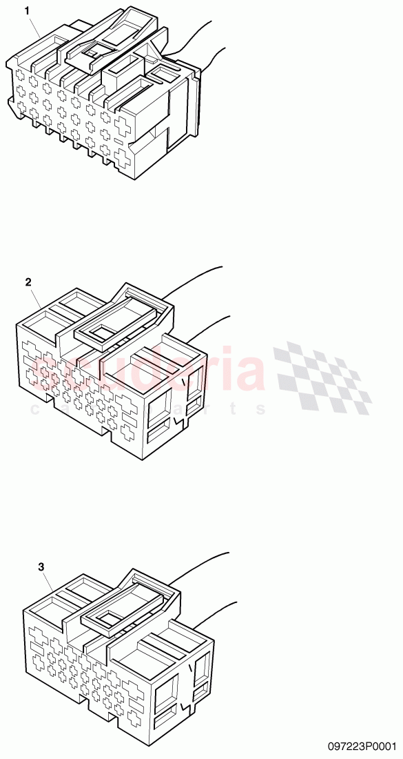 connector housing of Bentley Bentley Continental GT (2003-2010)