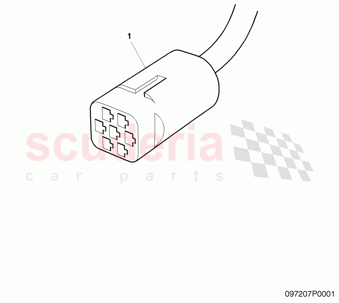 connector housing of Bentley Bentley Continental GTC (2006-2010)