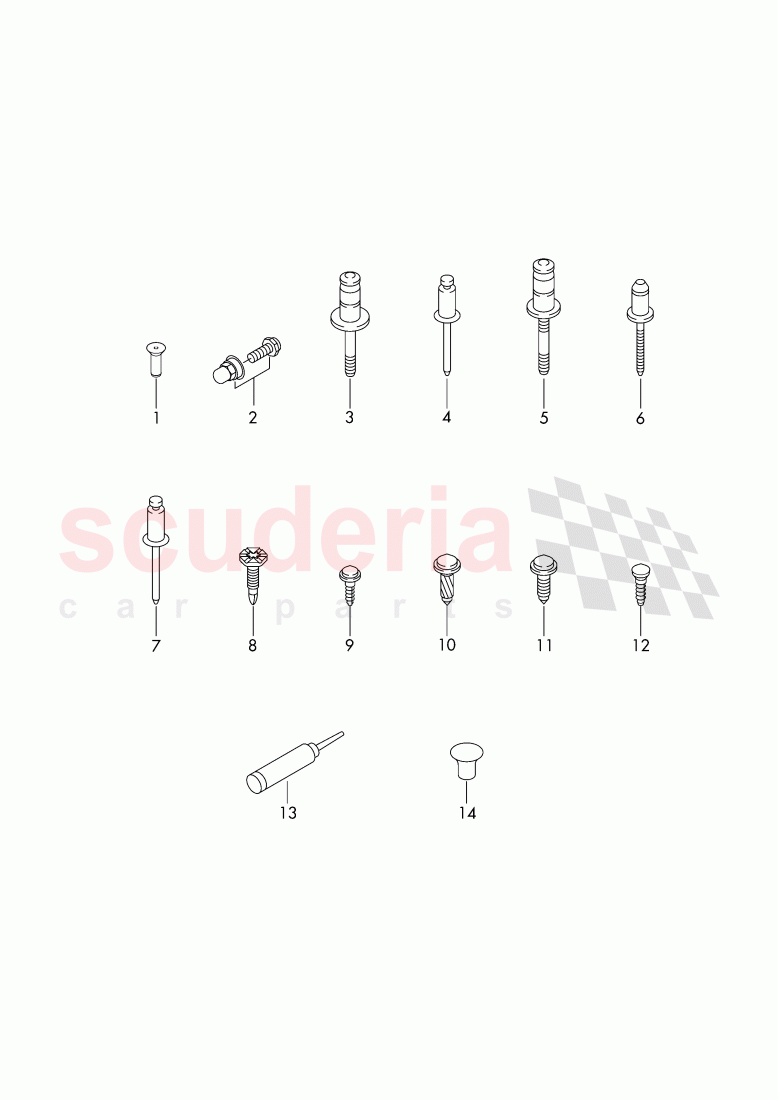 adhesives and sealing compound, pin of Bentley Bentley Bentayga (2015+)