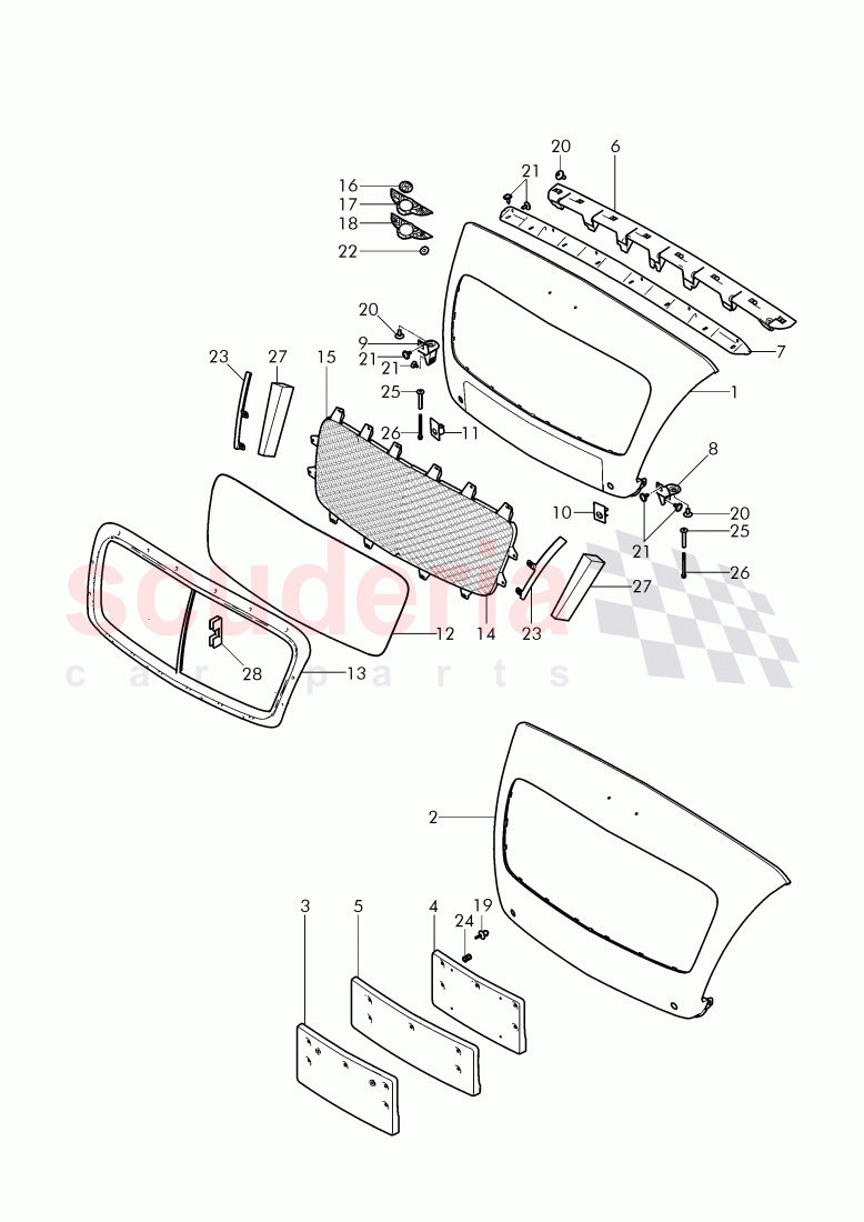 radiator grille, Bentley-plate, D >> - MJ 2015 of Bentley Bentley Continental GTC (2011+)