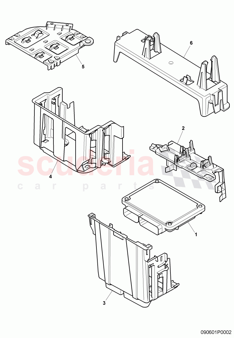 control module - engine, fasteners, D >> - MJ 2011 of Bentley Bentley Continental Flying Spur (2006-2012)