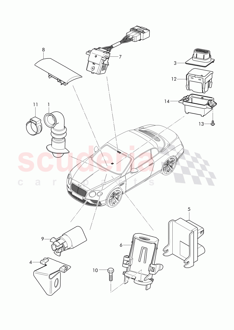 air conditioner, additional equipment of Bentley Bentley Continental Supersports Convertible (2017+)