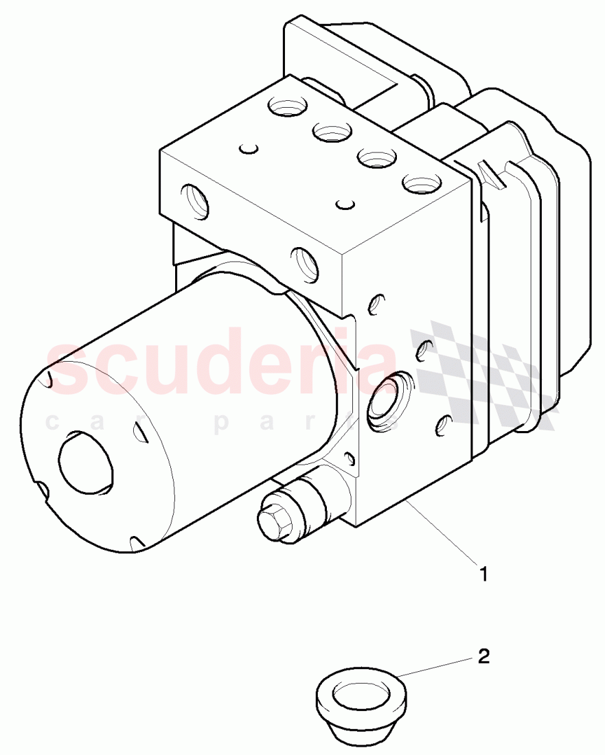 ABS-unit of Bentley Bentley Continental GTC (2011+)