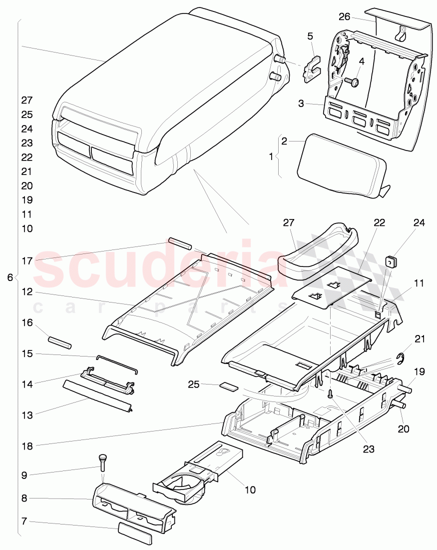 rear seat, D >> - MJ 2007 of Bentley Bentley Continental Flying Spur (2006-2012)