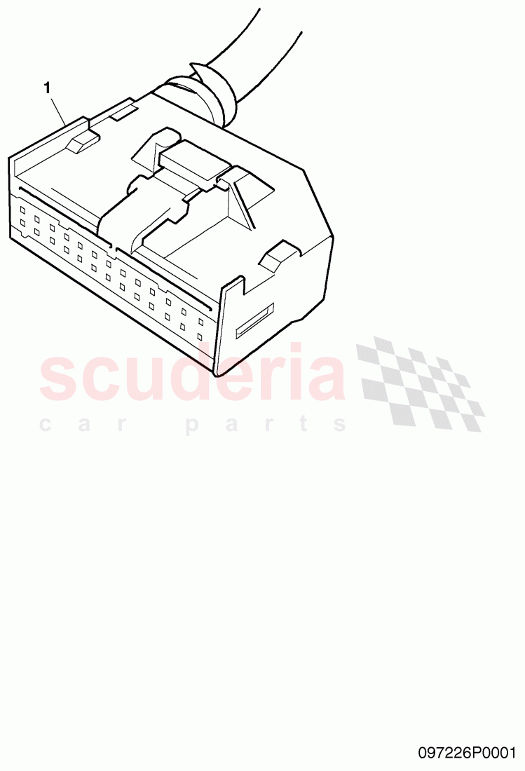 connector housing of Bentley Bentley Continental GT (2003-2010)