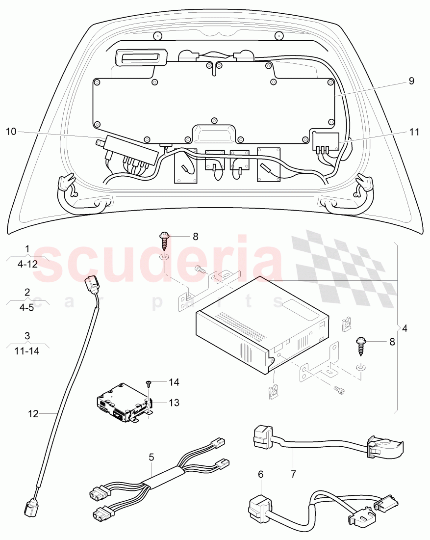 Original Accessories, v receiver (tuner) of Bentley Bentley Continental Supersports (2009-2011)