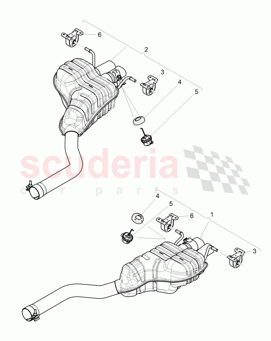 Original Accessories, Sport silencer of Bentley Bentley Continental GTC (2006-2010)