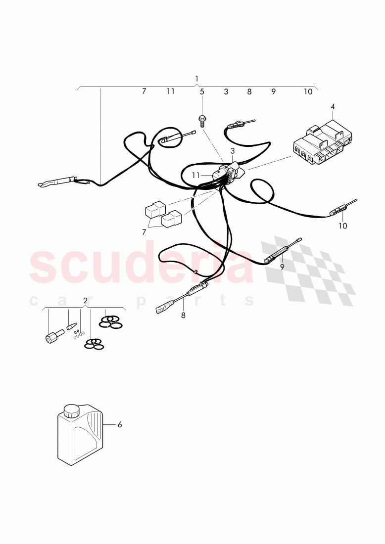 hydraulic system for convertible top operation of Bentley Bentley Continental Supersports Convertible (2017+)