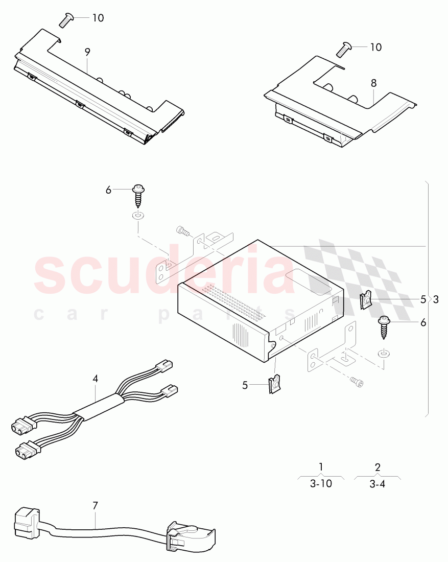 Original Accessories, v receiver (tuner), D >> - MJ 2011 of Bentley Bentley Continental Supersports (2009-2011)