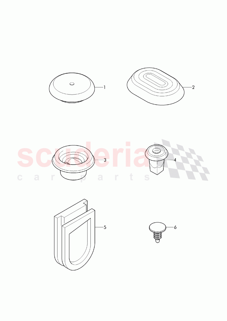 grommet for body, plug of Bentley Bentley Continental Flying Spur (2013+)