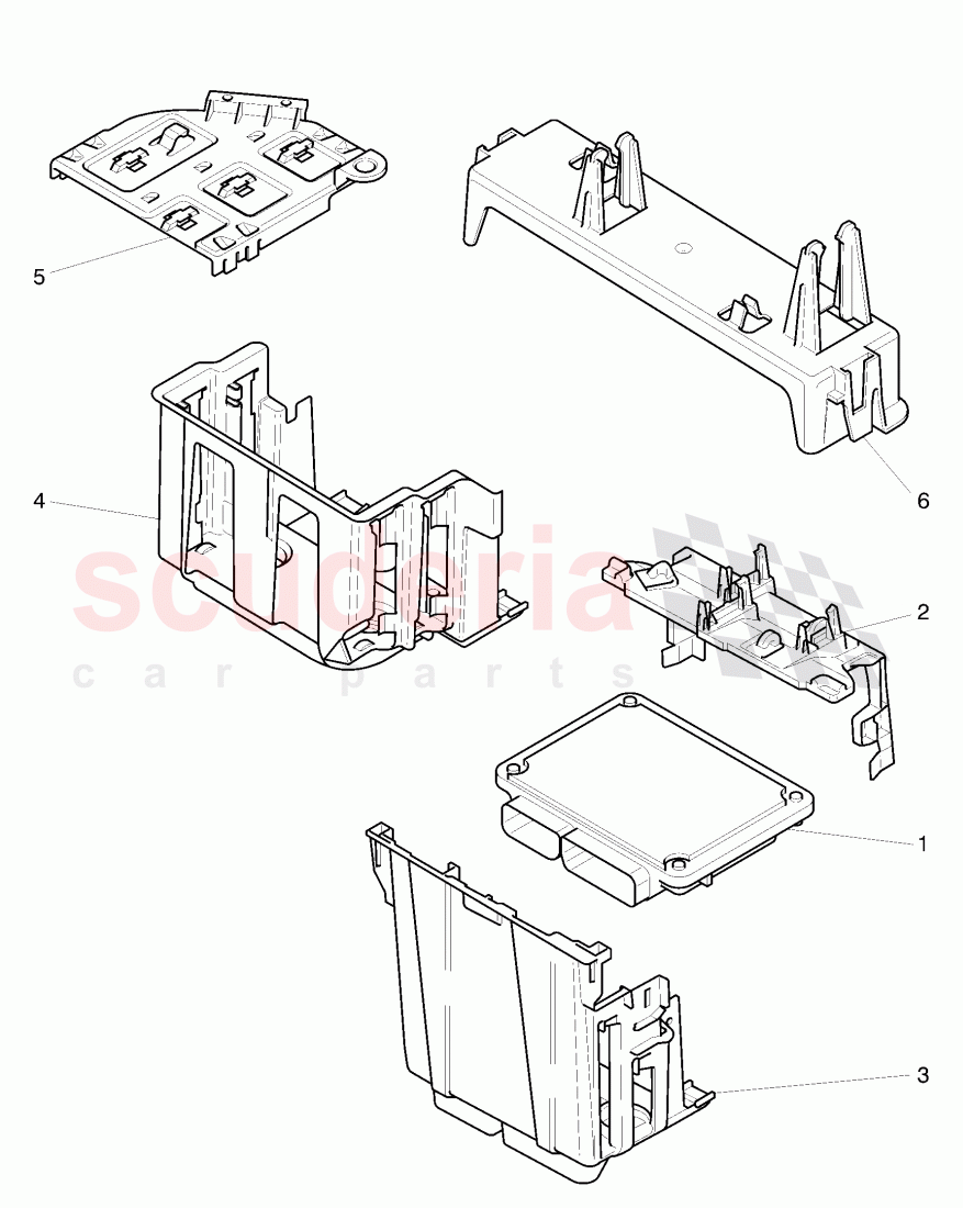 Control unit for petrol engine of Bentley Bentley Continental GTC (2011+)