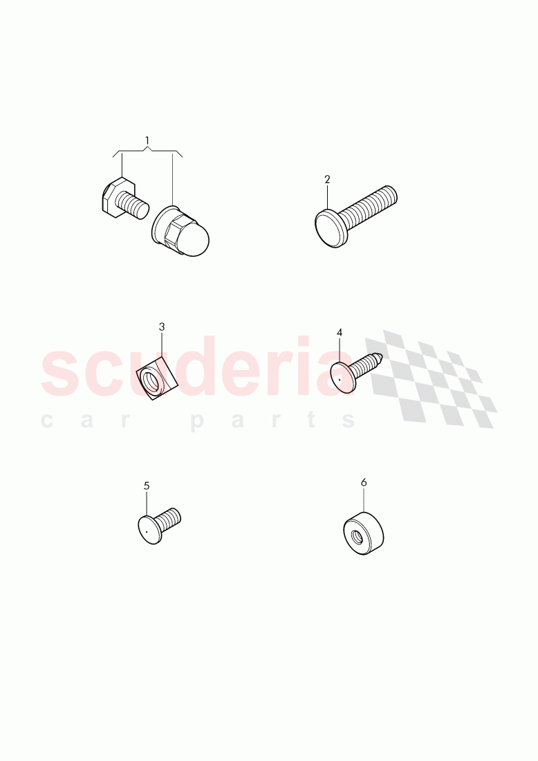 weld stud, weld nut of Bentley Bentley Continental GTC (2011+)