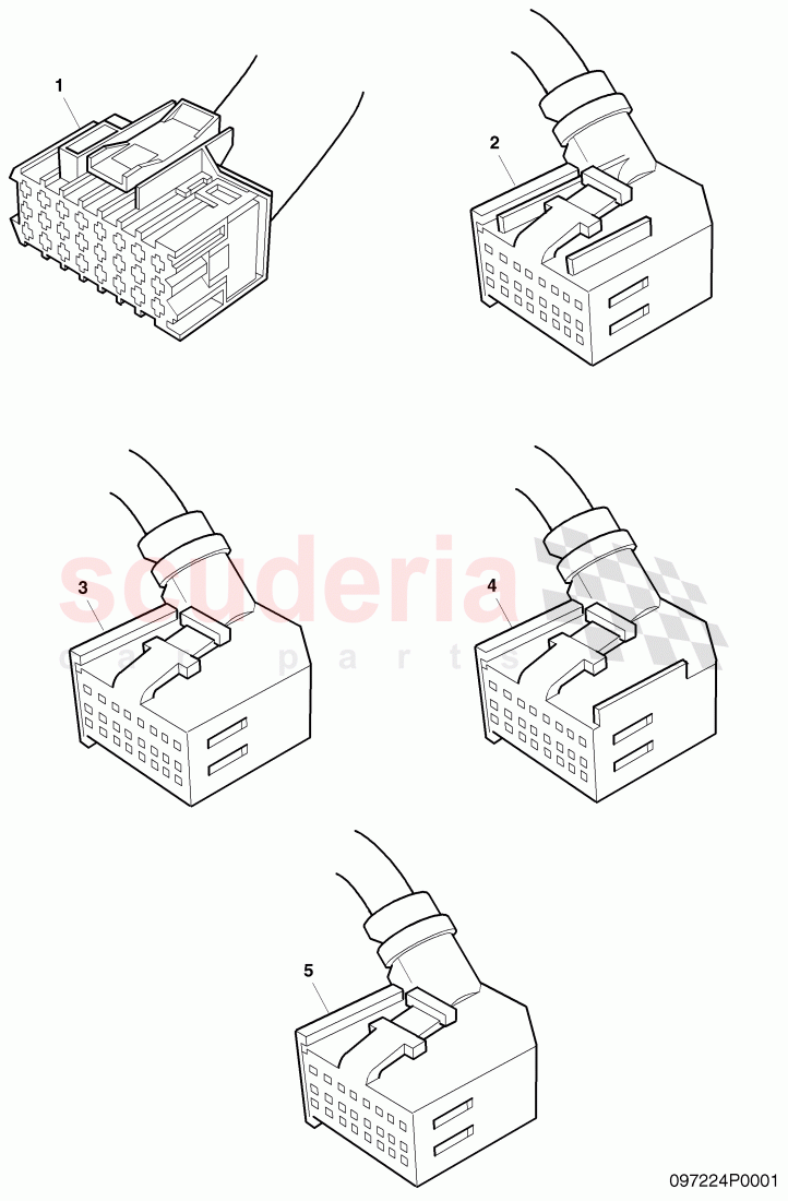 connector housing of Bentley Bentley Continental GT (2003-2010)