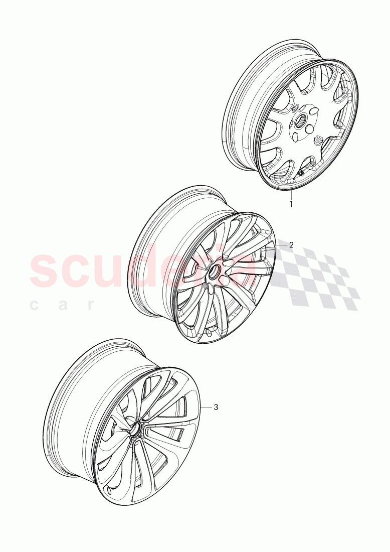 Spare Wheel of Bentley Bentley Bentayga (2015+)