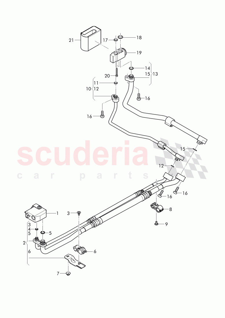 refrigerant circuit, D - MJ 2017>> of Bentley Bentley Mulsanne (2010+)