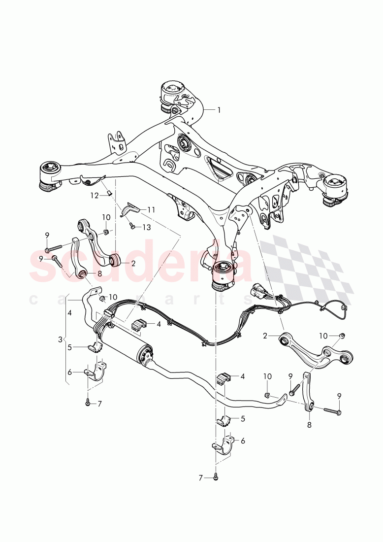 stabilizer of Bentley Bentley Bentayga (2015+)