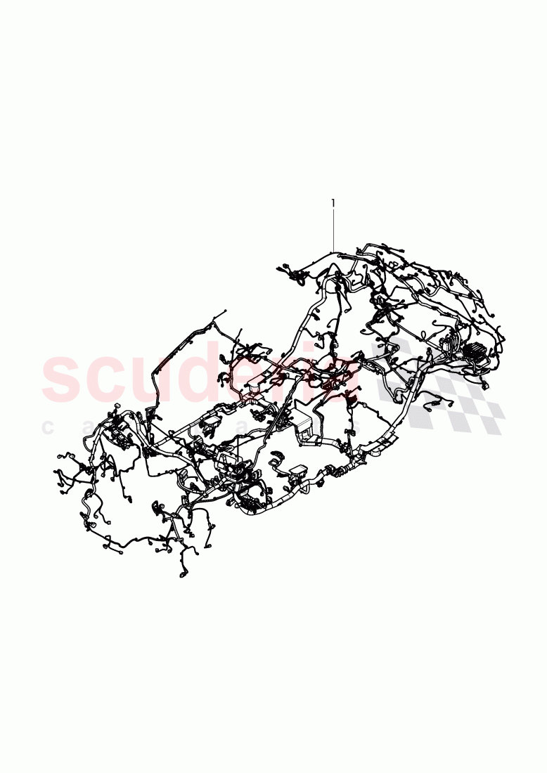 wiring harnesses of Bentley Bentley Bentayga (2015+)