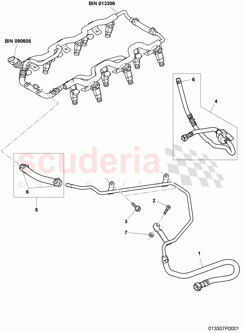 Fuel supply line, Vent hose with valve, D >> - MJ 2010 of Bentley Bentley Continental Supersports (2009-2011)