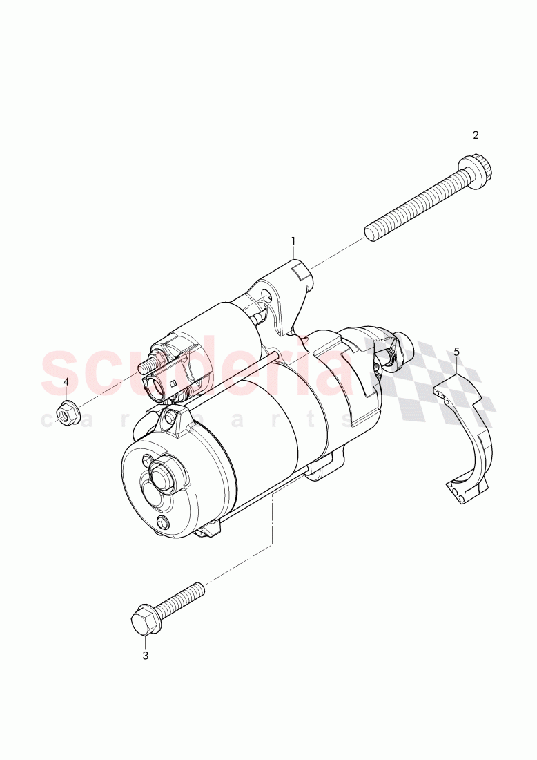 starter of Bentley Bentley Bentayga (2015+)