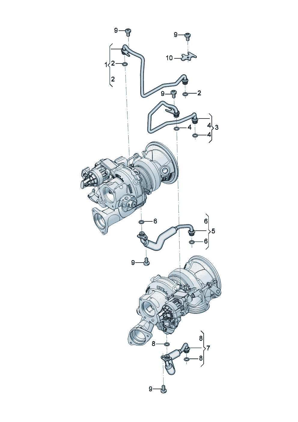 Coolant cooling system for
turbocharger of Bentley Bentley Continental GT Convertible (2025)