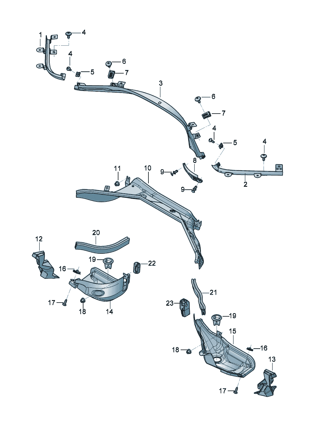 water box
Firewall of Bentley Bentley Continental GT Convertible (2025)