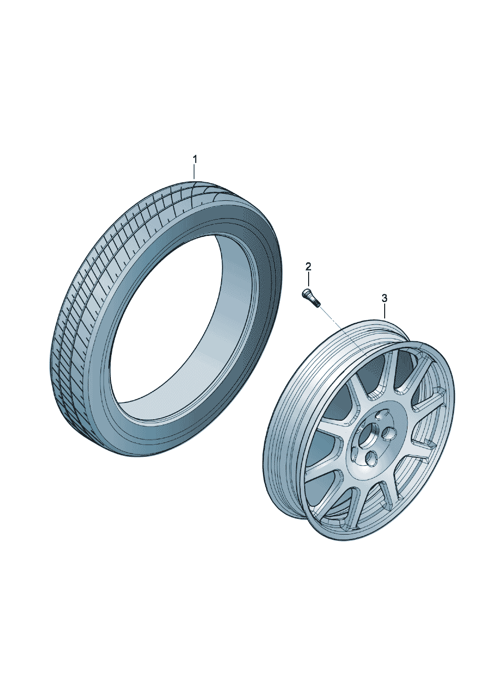 for models with space-saving
temporary spare wheel of Bentley Bentley Continental GT Convertible (2025)