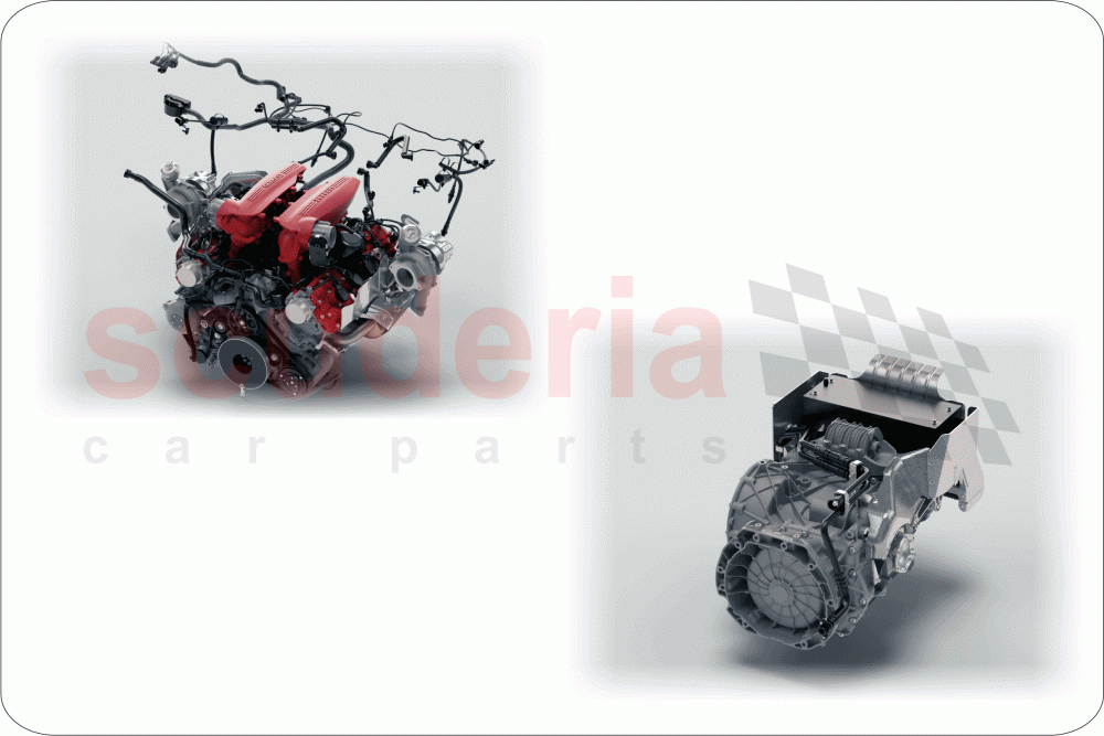 SPARE ASSEMBLY UNITS of Ferrari Ferrari 488 Spider