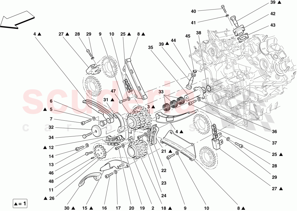 TIMING SYSTEM - DRIVE of Ferrari Ferrari 430 Scuderia Spider 16M