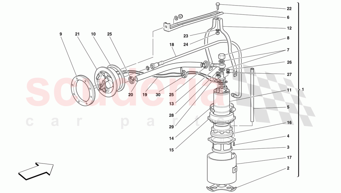 FUEL PUMP of Ferrari Ferrari 456 GT/GTA