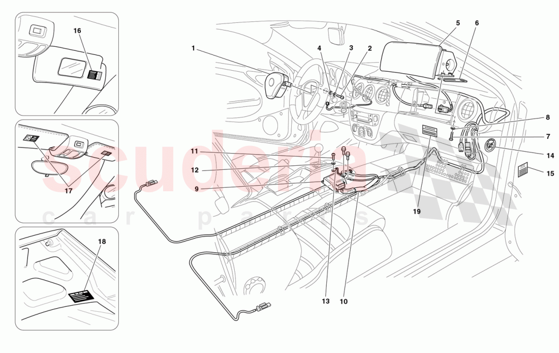 AIR-BAGS of Ferrari Ferrari 360 Spider