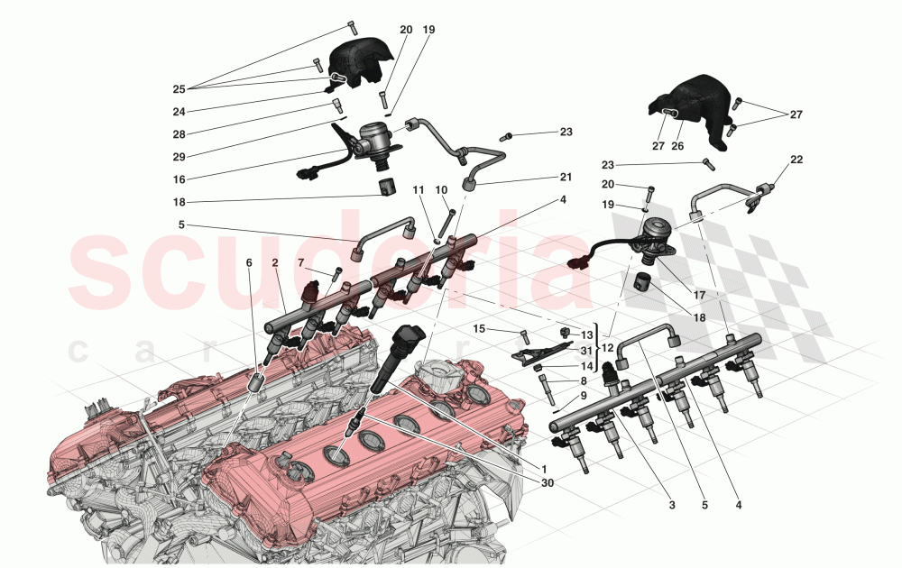 INJECTION - IGNITION SYSTEM of Ferrari Ferrari LaFerrari