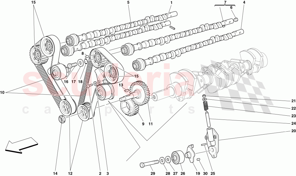 TIMING SYSTEM - DRIVE of Ferrari Ferrari 612 Sessanta