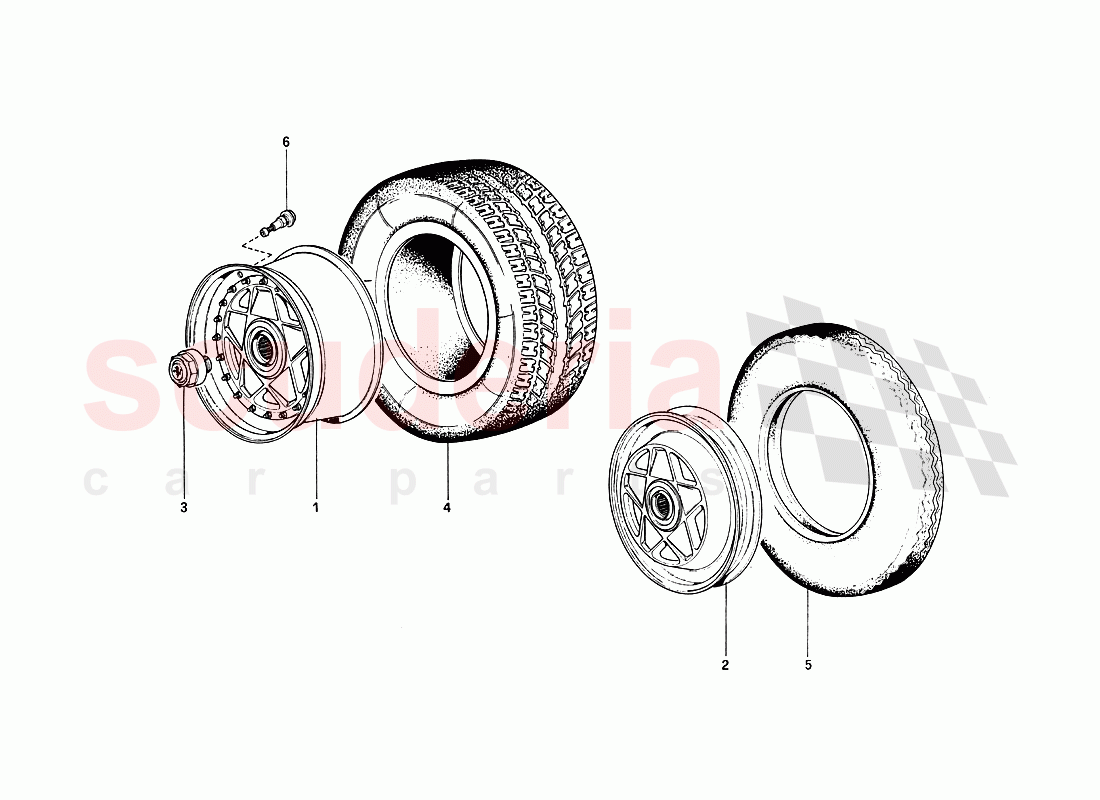 Wheels of Ferrari Ferrari 288 GTO