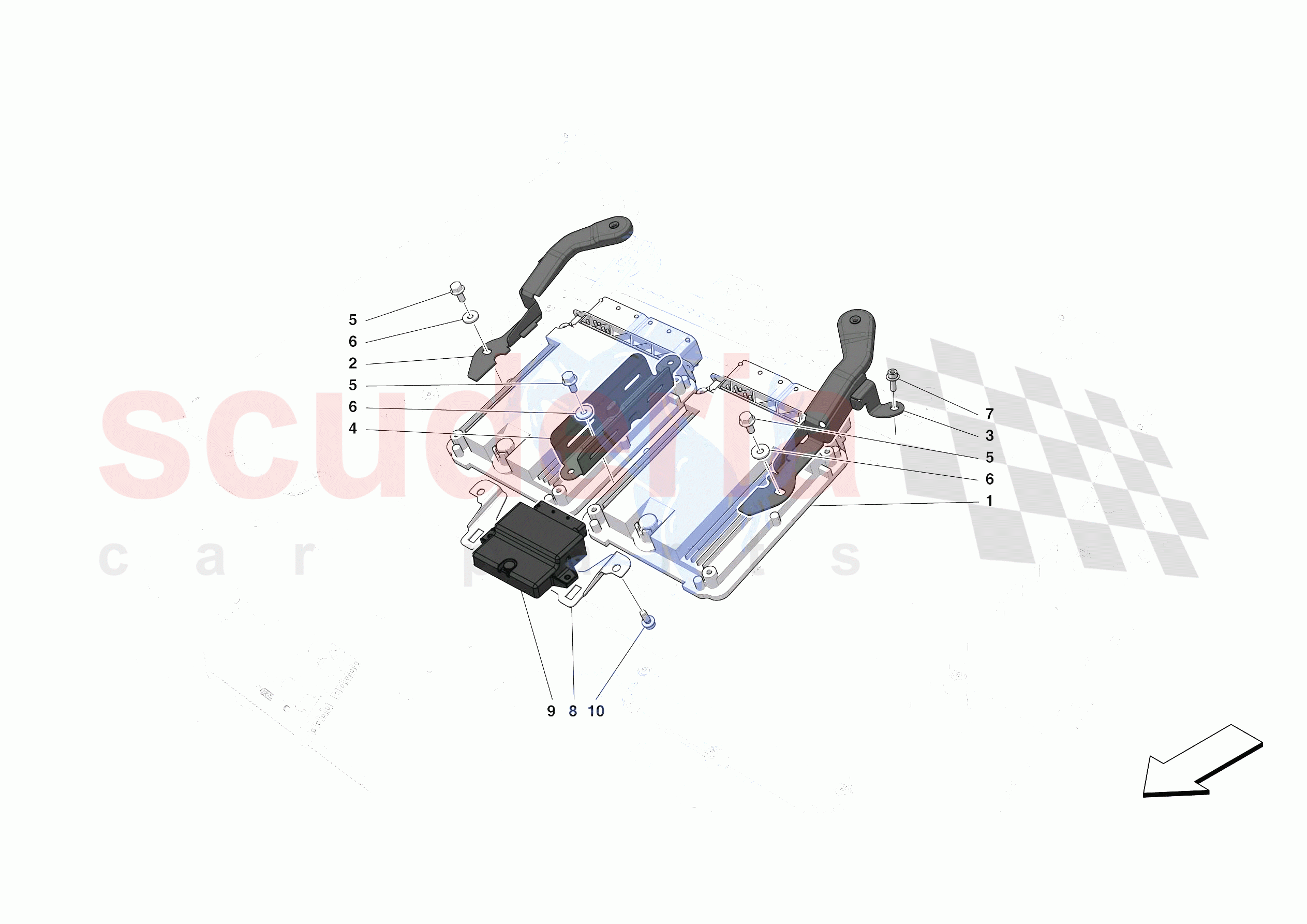 ENGINE INJECTION CONTROL of Ferrari Ferrari Monza SPA2 Europe