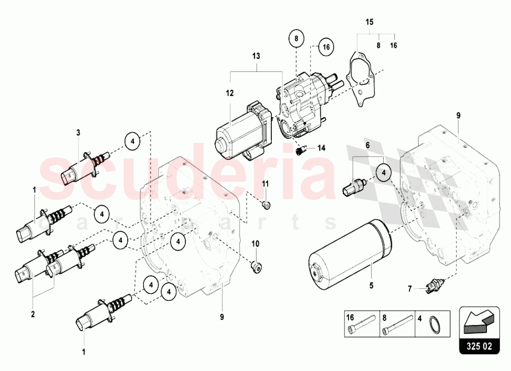 FRONT ARMS of Lamborghini Lamborghini Aventador LP720 Roadster