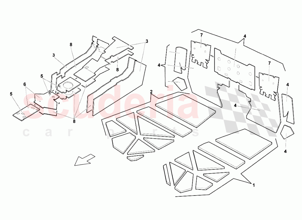 Insulations And Soundproofing 3 of Lamborghini Lamborghini Murcielago LP640 Roadster