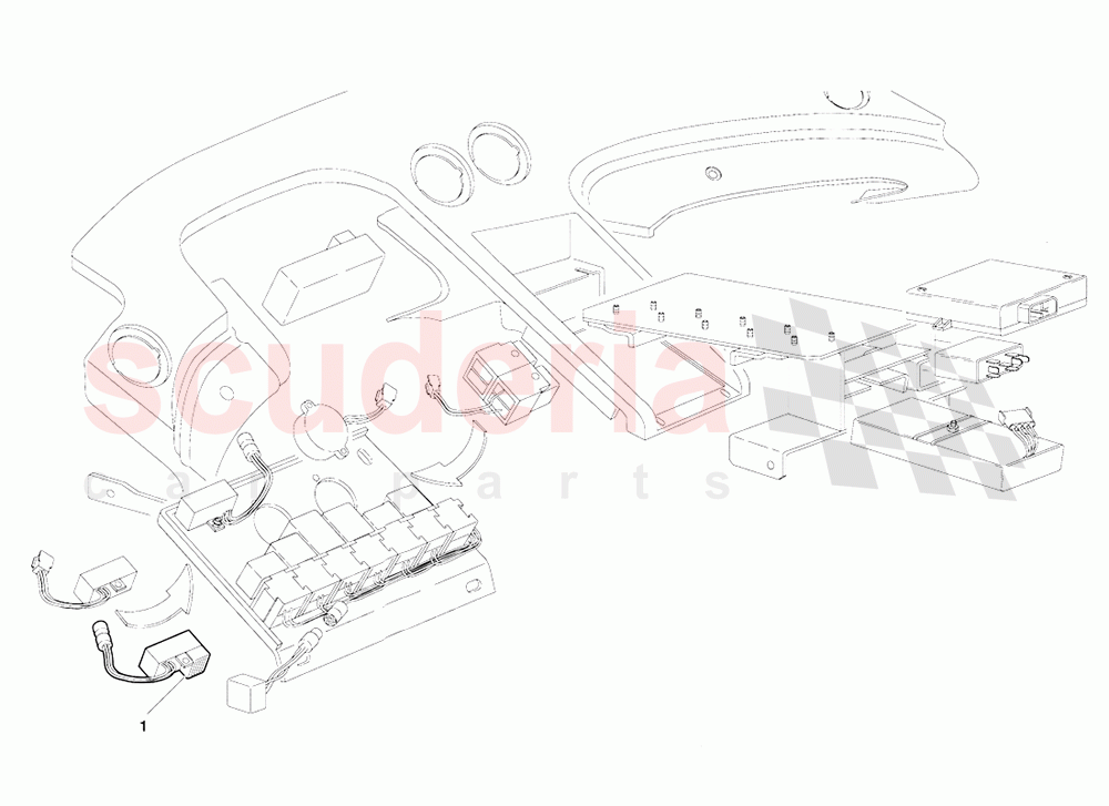 Electrical System (Valid for Canada Version - October 1991) of Lamborghini Lamborghini Diablo (1990-1998)