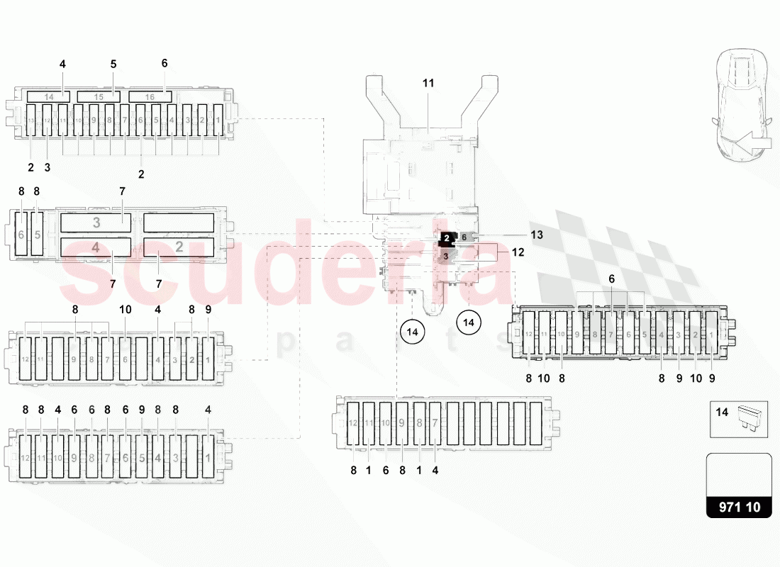 FUSES of Lamborghini Lamborghini Huracan Evo Coupe