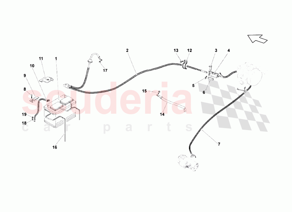 Electrical System 3 of Lamborghini Lamborghini Gallardo LP570 4 SL