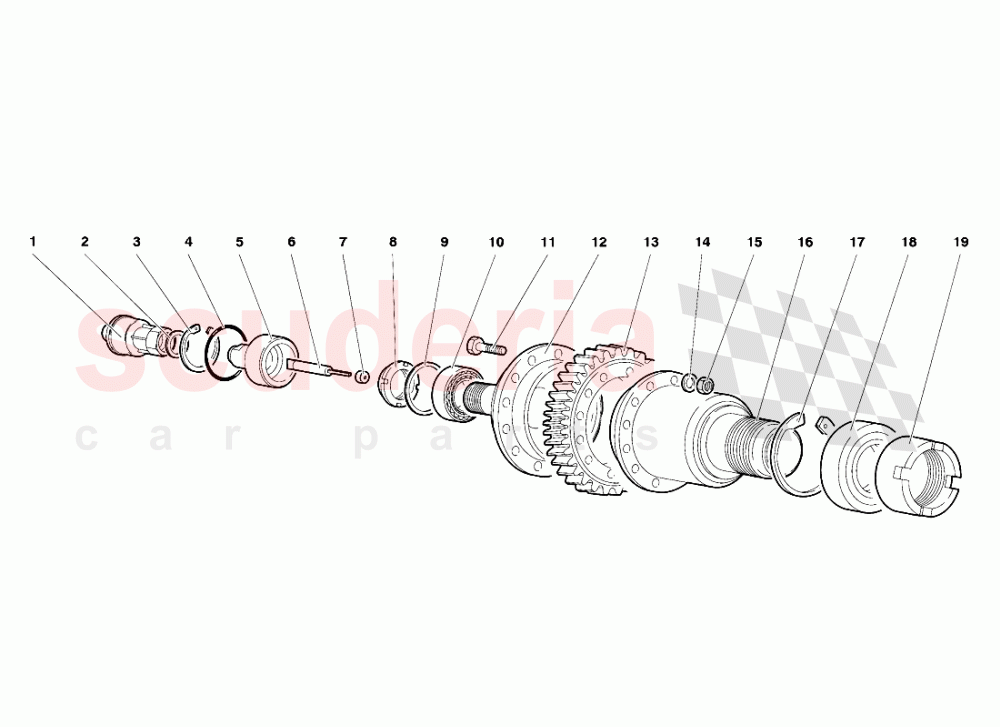 Speedometer Sender of Lamborghini Lamborghini Diablo SE30 (1993-1995)