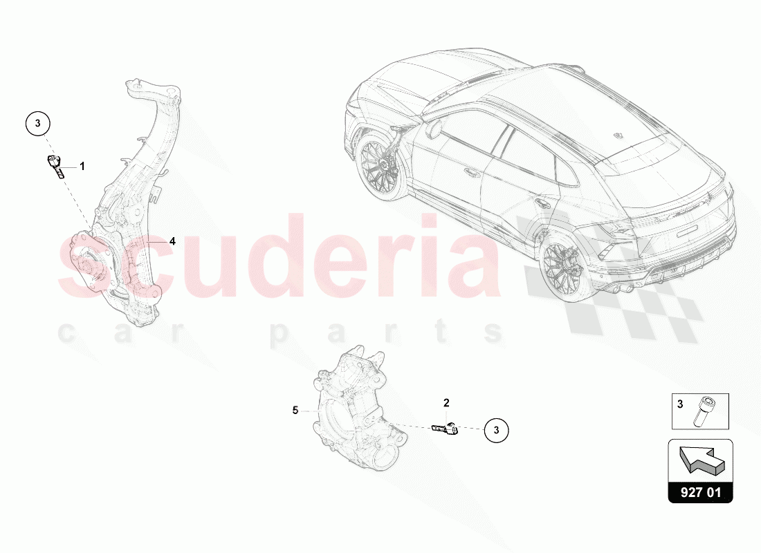 SPEED SENSOR of Lamborghini Lamborghini Urus